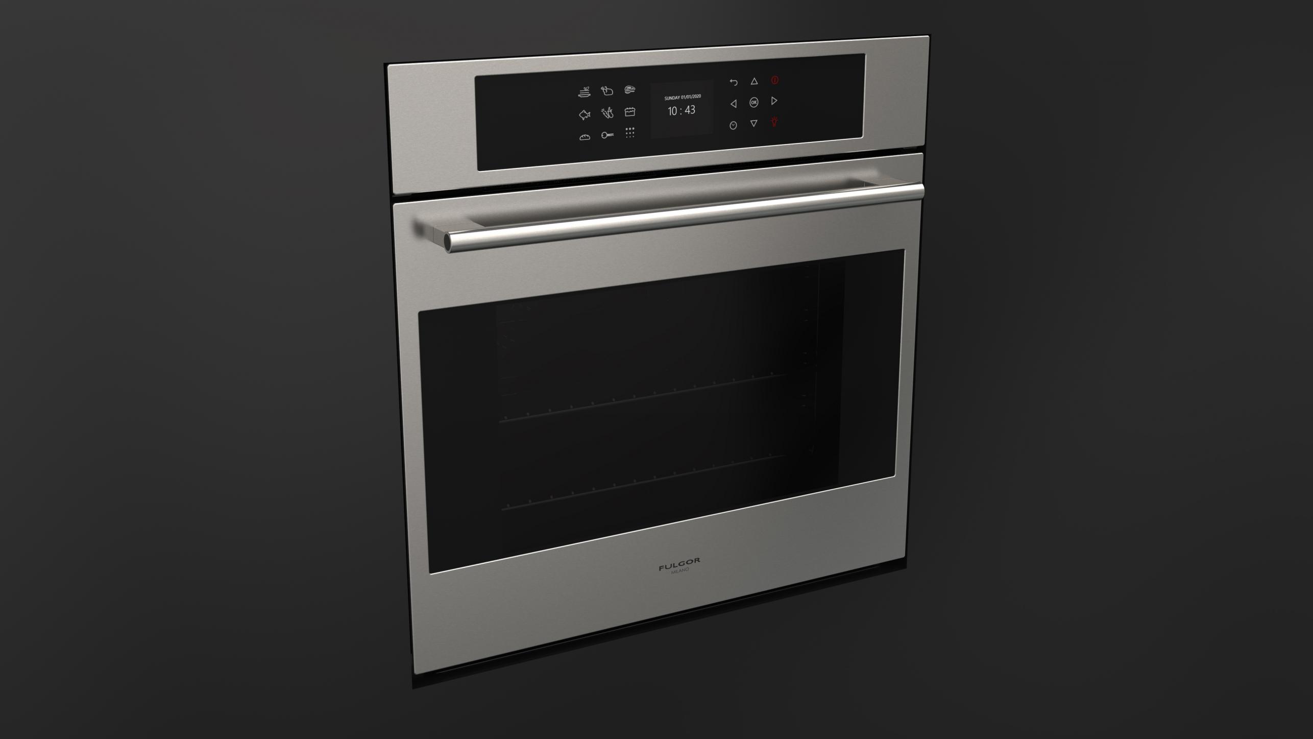 24" MULTIFUNCTION SELFCLEANING OVEN Fulgor Milano